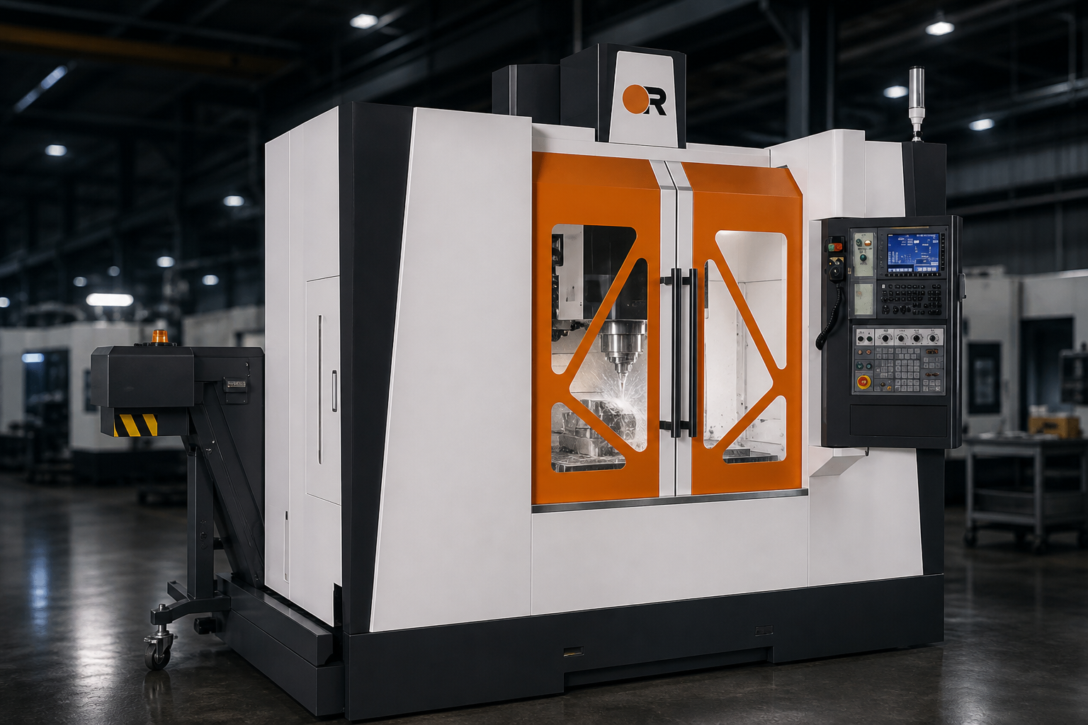 3+1 Eksen CNC İşleme Merkezi